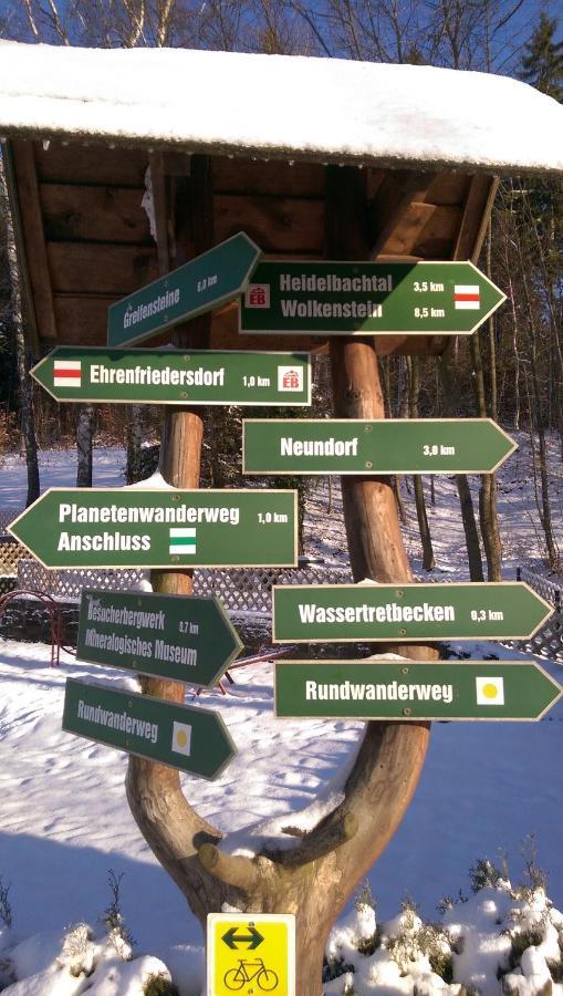 Pension Sommerfrische Ehrenfriedersdorf Екстер'єр фото